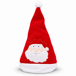 Aga Vánoční čepice Santa s červenou čepicí