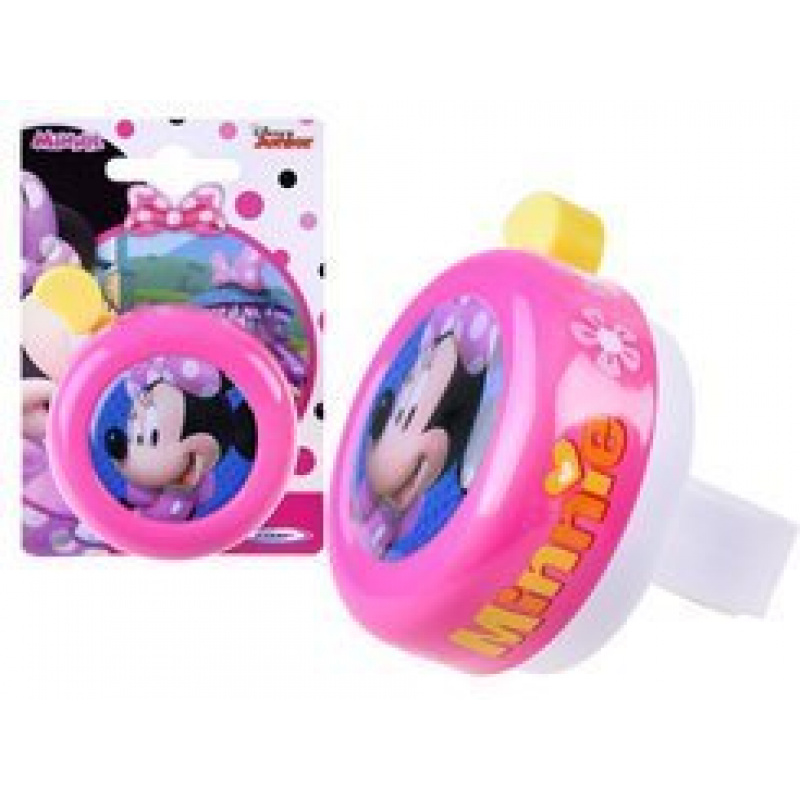Růžový zvonek na koloběžku Minnie SP0579