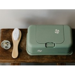 Box na kapesníky FUNKYBOX Zelený se čtyřlístkem