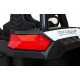 Buggy ATV Racing pro 2 děti Bílá + pohon 4x4 + dálkové ovládání + pomalý start + MP3 LED