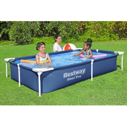 SplashJr Steel Pro 221x150x43 BESTWAY Rack Pool + opravná sada