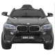 BMW X6M Elektrické dětské auto Lak černá + Dálkové ovládání + EVA + Pomalý start + Audio + LED