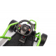 Vozidlo Gokart TORNADO s funkcí driftu Zelený