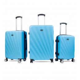 Aga Travel Sada cestovních kufrů MR4653 Modrá