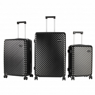 Aga Travel Sada cestovních kufrů MR4672 Černá