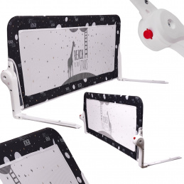 Aga Bezpečnostní zábrana k posteli 150 cm černá