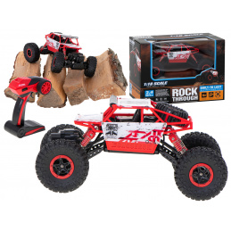 Aga RC auto Rock Crawler HB 2.4GHz 1:18 červené