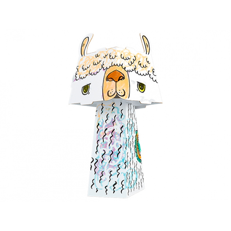 MONUMI 3D Omalovánky Lama 3+