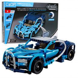 Technické podložky CaDA 509 el. Sada 6 kaskadérských vozidel + Pull-back drive