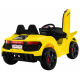 Budoucí bateriové auto pro děti Žluté + Dálkové ovládání + Pomalý start + EVA + MP3 USB + LED dioda