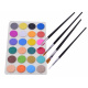Umělecká sada barev v kufru 147 dílů AP0002