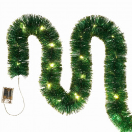 LED vánoční řetěz zelený