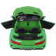 Mercedes-Benz GT R pro děti Lakovaný zelený + 4x4 + Ventilační otvor + Dálkové ovládání + EVA + MP3 LED