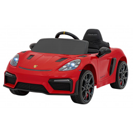 Vozidlo Porsche 718 Lak Czerwony