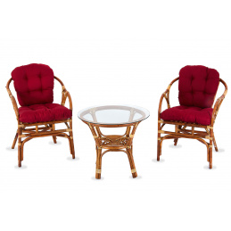 Aga Ratanová sestava SITA Hnědá/Červená