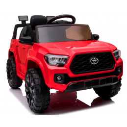 Toyota Tacoma ČERVENÁ, měkká sedačka pilota Licence