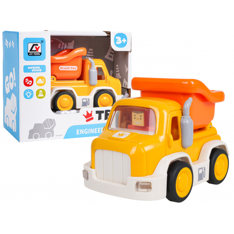 Autíčko Sklápěčka s Funkcí Zvuku a Světel