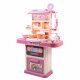 Aga4Kids Plastová kuchyňka MR6133 Růžová