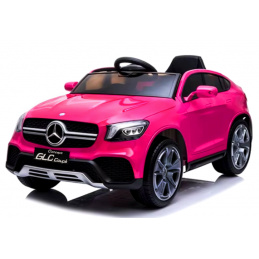 Mercedes GLC COUPE Concept 4x4 RŮŽOVÝ EVA KŮŽE Licence Lithium-iontová baterie