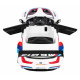 BMW M6 GT3 Autíčko na baterie pro děti Bílé + ventilace + zvuky MP3 Světla + dálkové ovládání