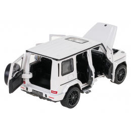 Kovové autíčko 1/32 Mercedes-Benz AMG G63 se zvukem Bílé RASTAR