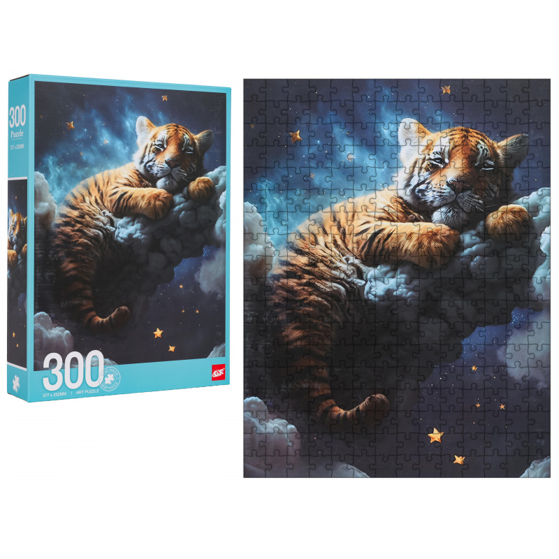 Sada puzzle 300 ks. Tygřík