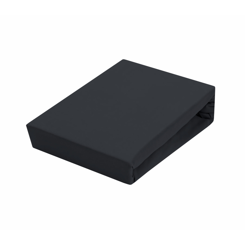 Aga Prostěradlo JERSEY PARIS 160x200 cm Barva: tmavě šedá 2DAZ663 - II. JAKOST