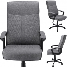 Otočná židle COMFORT - šedá