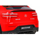 Mercedes Benz GLC63S pro děti Červený + dálkové ovládání + pohon 4x4 + MP3 LED + EVA + pomalý start