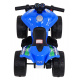 Čtyřkolka Little Monster na baterie pro batolata Modrý 25W pohon