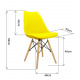 Aga Jídelní židle MR2035 Žlutá