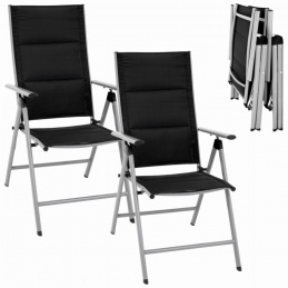 2 x Skládací zahradní židle