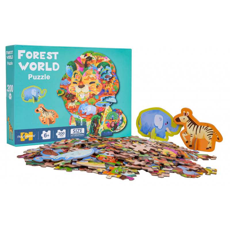 Sada puzzle 200 ks. Safari