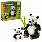 LEGO® Creator 3v1 31165 Divoká zvířata: Pandí rodinka