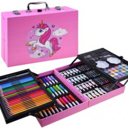Umělecká sada barev v kufru 147 dílů AP0002