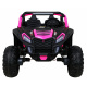Buggy ATV Racing pro 2 děti Růžová + pohon 4x4 + dálkové ovládání + pomalý start + MP3 LED