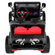 Dětské terénní auto na baterie Raptor Drifter Black + dálkové ovládání + pomalý rozjezd + EVA + zvuky Světla