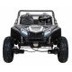 Čtyřmístná bugina ATV RACING UTV2000 s li-ion baterií Bílá