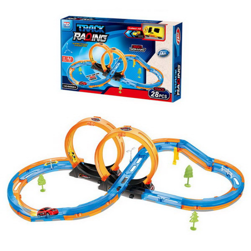 Závodní dráha Rychlá smyčka 28ks.