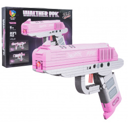 Sada Kostek Pistole Růžová 237ks.