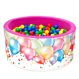 Aga Suchý bazén 90x40 cm s míčky 983