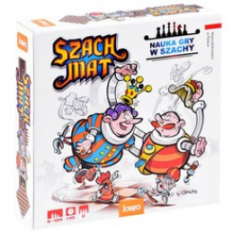 Šachy stolní hra výuková Šachová podložka JAWA GR0542