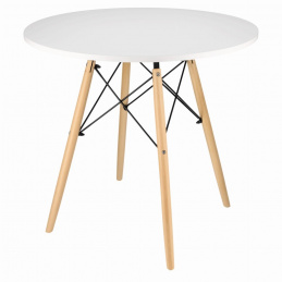 Kulatý stůl 80x80 cm praktický