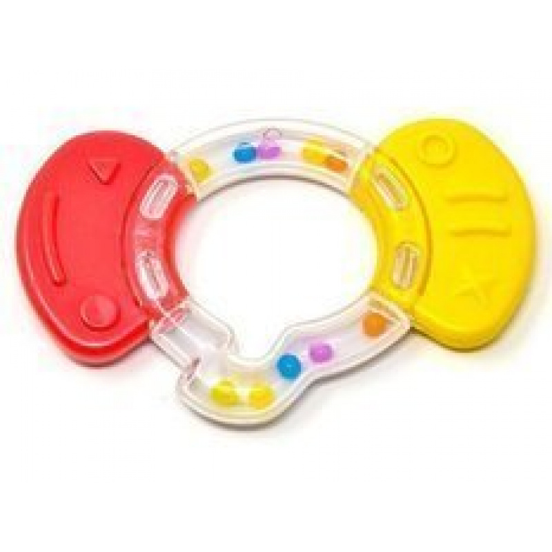 POUPY Chrastítko s kousátkem 3m+ Slon