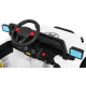 Dětské terénní auto Full Time 4WD Bílé + 4x4 + Dálkové ovládání + LED audio + Úložný prostor