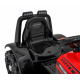 Traktor Buldozer G320 pro nejmenší děti Červený + Pohyblivá lžíce + Melodie + Klakson + LED světla