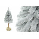 Aga Vánoční stromeček 120 cm s kmenem Zasněžený