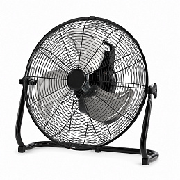Aga Podlahový ventilátor 50 cm Černý