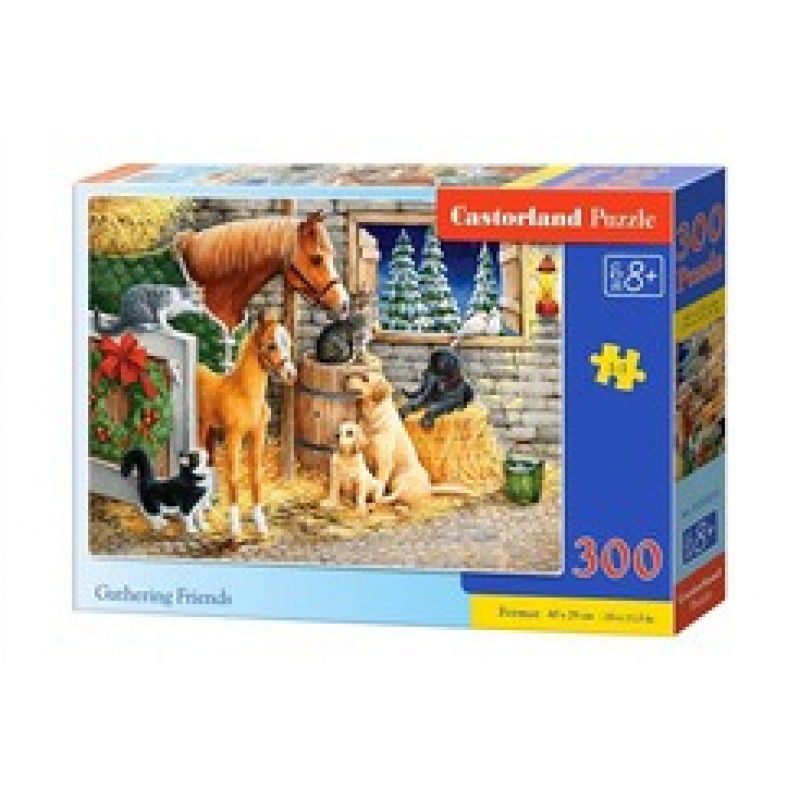 CASTORLAND Puzzle 300 dílků - Zvířecí přátelé