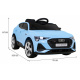Audi E-Tron Sportback pro děti Modrá + Pilot + pohon 4x4 + pomalý start + rádio MP3 + LED